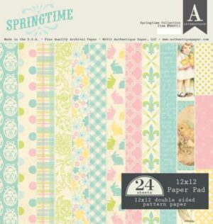Springtime 12x12 Paper Pad