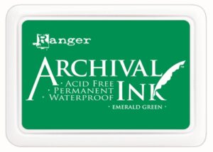 Archival Ink Pad - EMERALD GREEN
