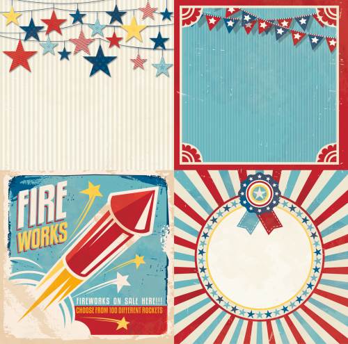 Firecracker Parade Paper