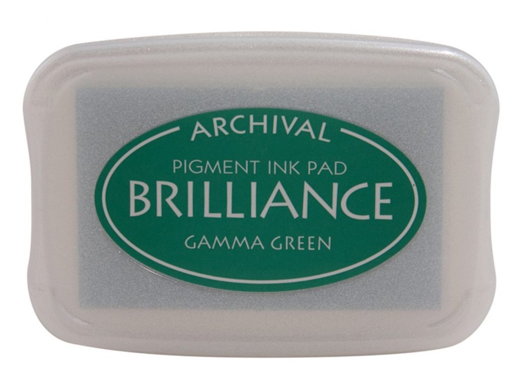 Gamma Green Brilliance Ink Pad