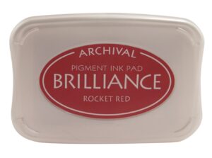 Rocket Red Brilliance Ink Pad
