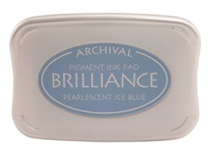 Pearlescent Ice Blue Brilliance Ink Pad