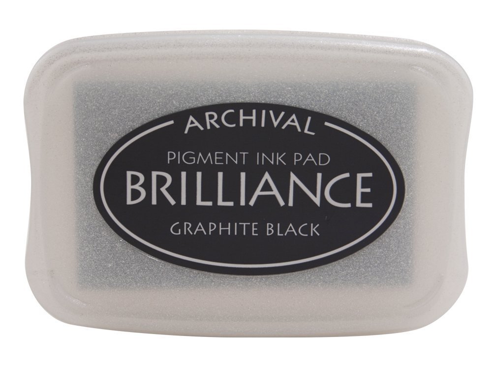 Graphite Black Brilliance Ink Pad