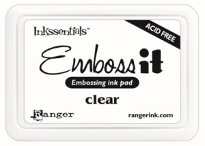 EMBOSS IT INK PAD CLEAR