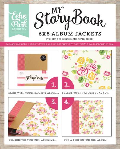 Floral 6X8 Album Jacket