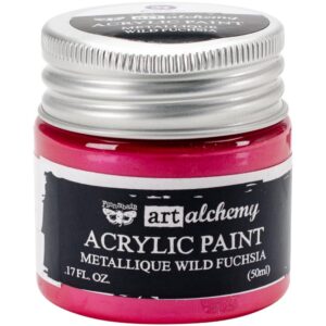 Metallique Wild Fuchsia Acrylic Paint