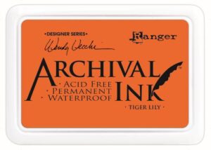 WV Archival Ink Pad - Tiger Lily