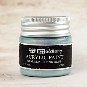 Opal Magic Pink Blue Acrylic Paint