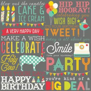 Let's Party - Hip Hip Horray! Paper