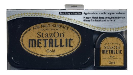 Metallic Gold Stazon Pad & Inker